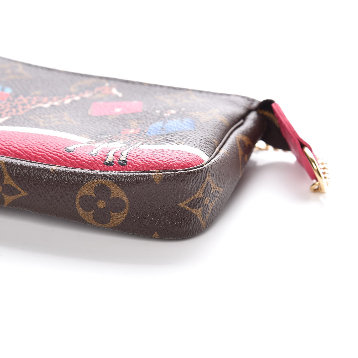Louis Vuitton Monogram 2017 Christmas Animation Mini Pochette Accessories 9 of 9