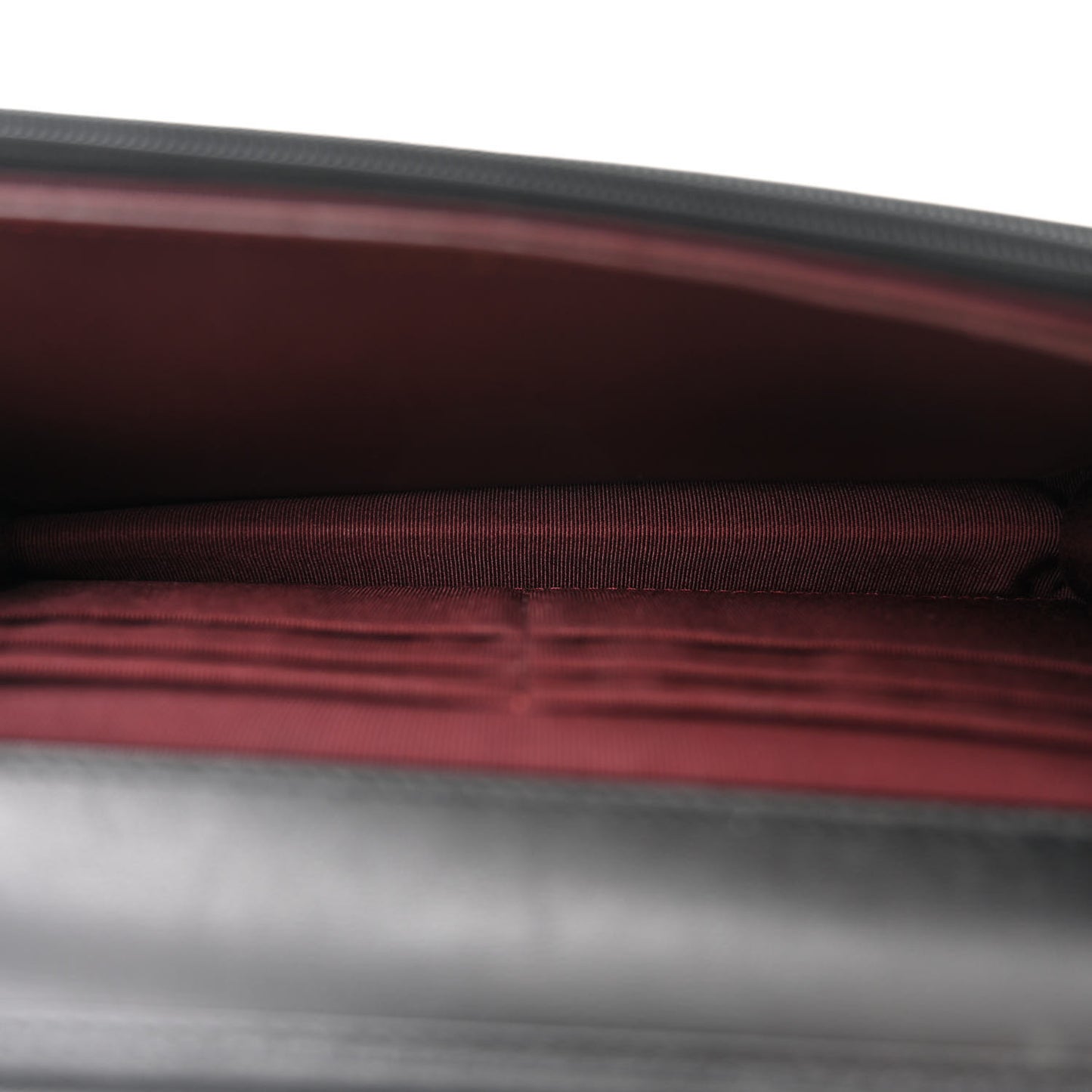 Lambskin Quilted Wallet On Chain WOC Black