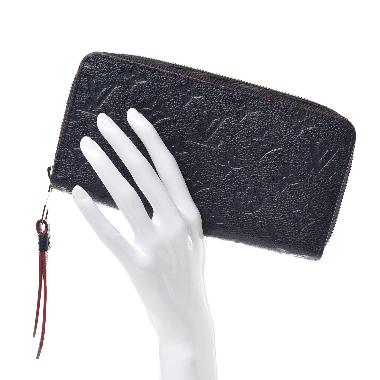 Louis Vuitton Empreinte Zippy Wallet Marine Rouge 2 of 11