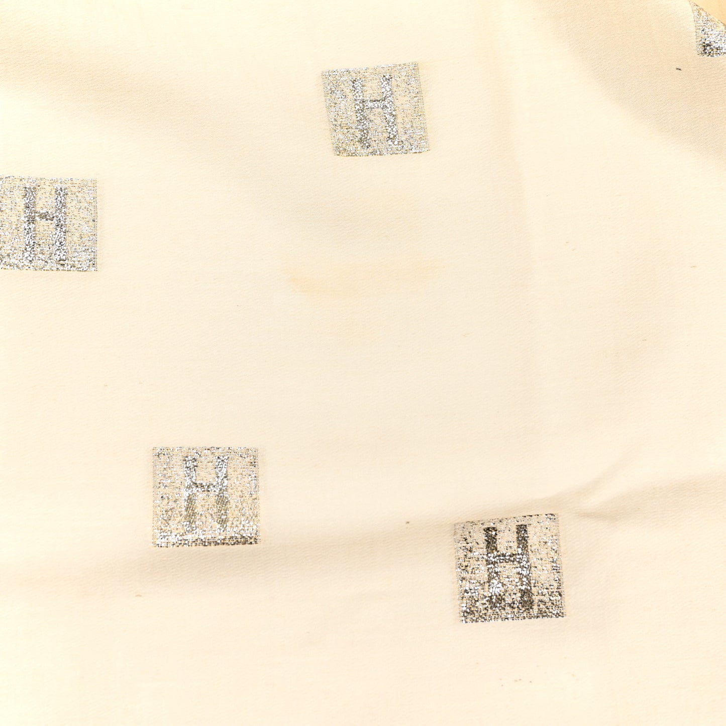 Cotton Silk Cheche H Scarf Ecru