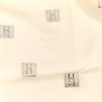 Hermes Cotton Silk Cheche H Scarf Ecru 6 of 12
