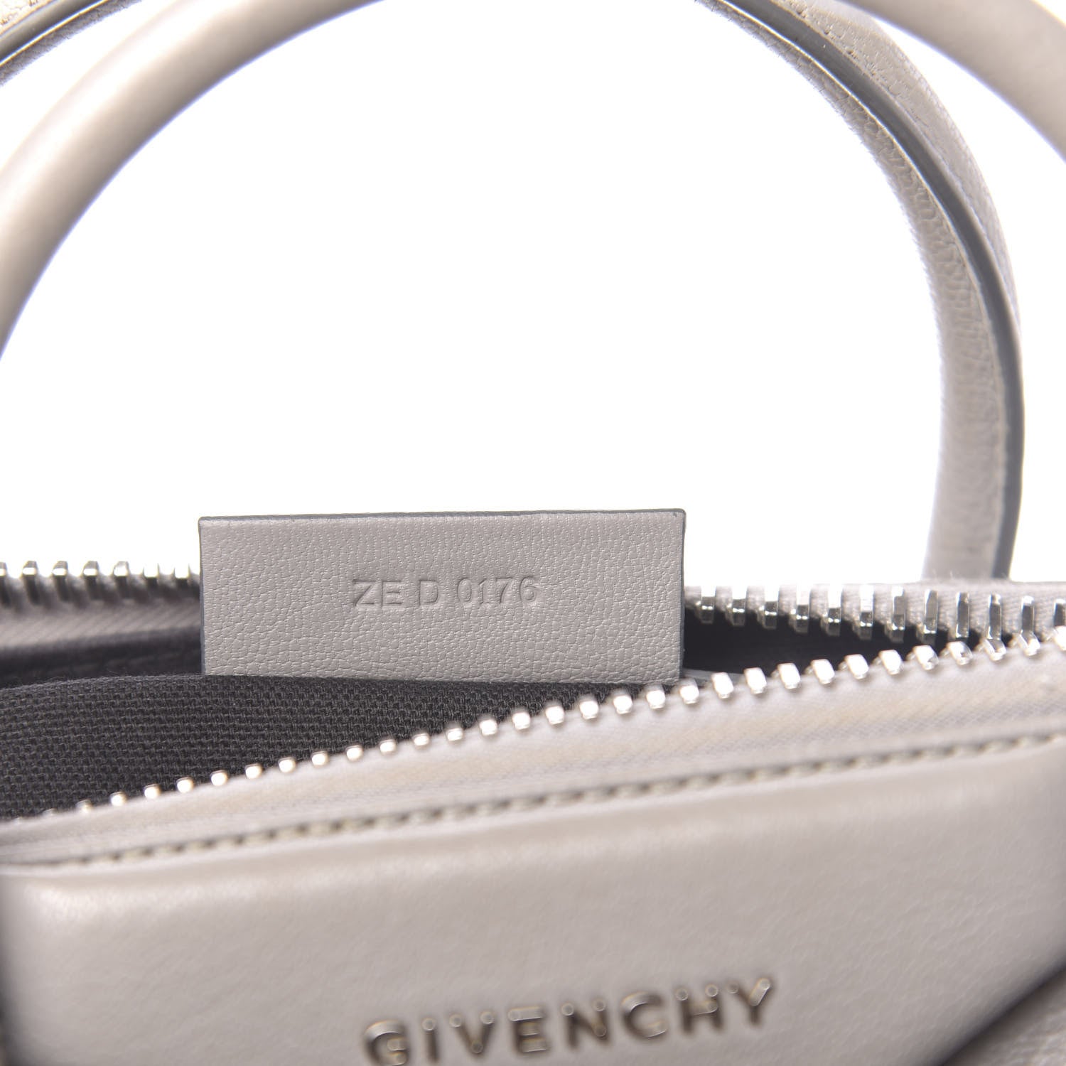 Givenchy Sugar Goatskin Small Antigona Pearl Grey 8 of 16