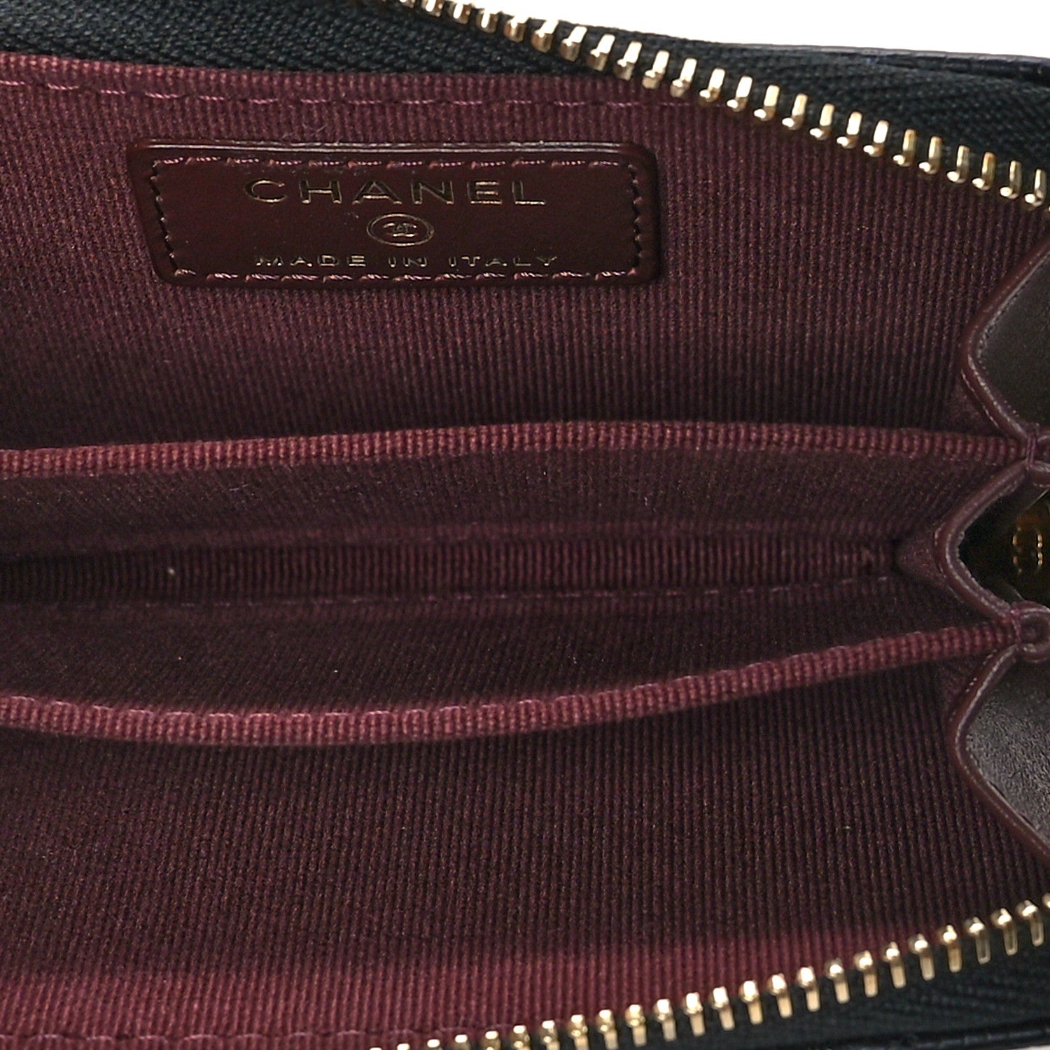 Chanel Caviar Quilted Classic Zipped Coin Purse Black 7 of 8