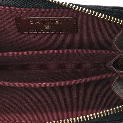 Chanel Caviar Quilted Classic Zipped Coin Purse Black 7 of 8