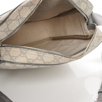 Gucci GG Plus Monogram Medium Messenger Bag Ecru Grigio 5 of 7