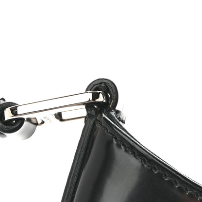 Prada Spazzolato Cleo Shoulder Bag Black 11 of 12