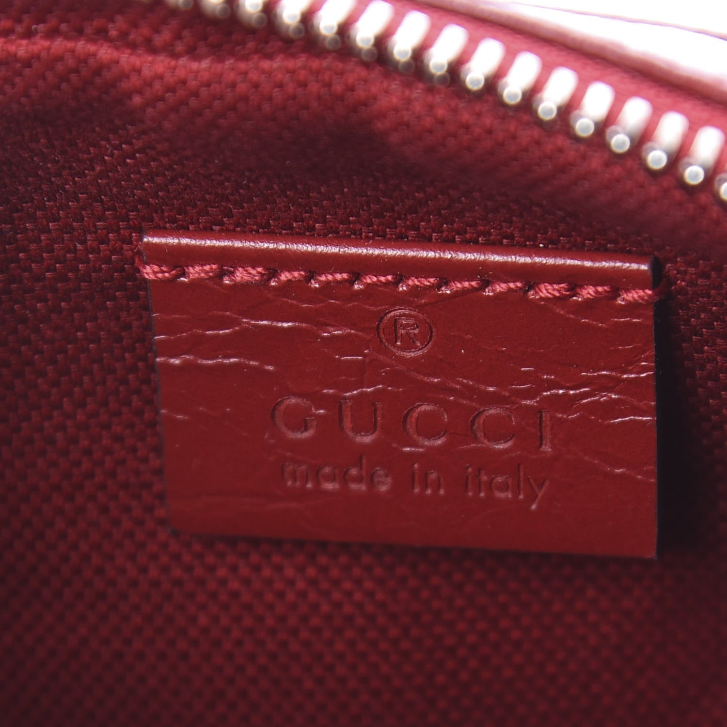 Gucci Fluffy Calfskin Mini Morpheus Belt Bag 90 36 Red 5 of 8