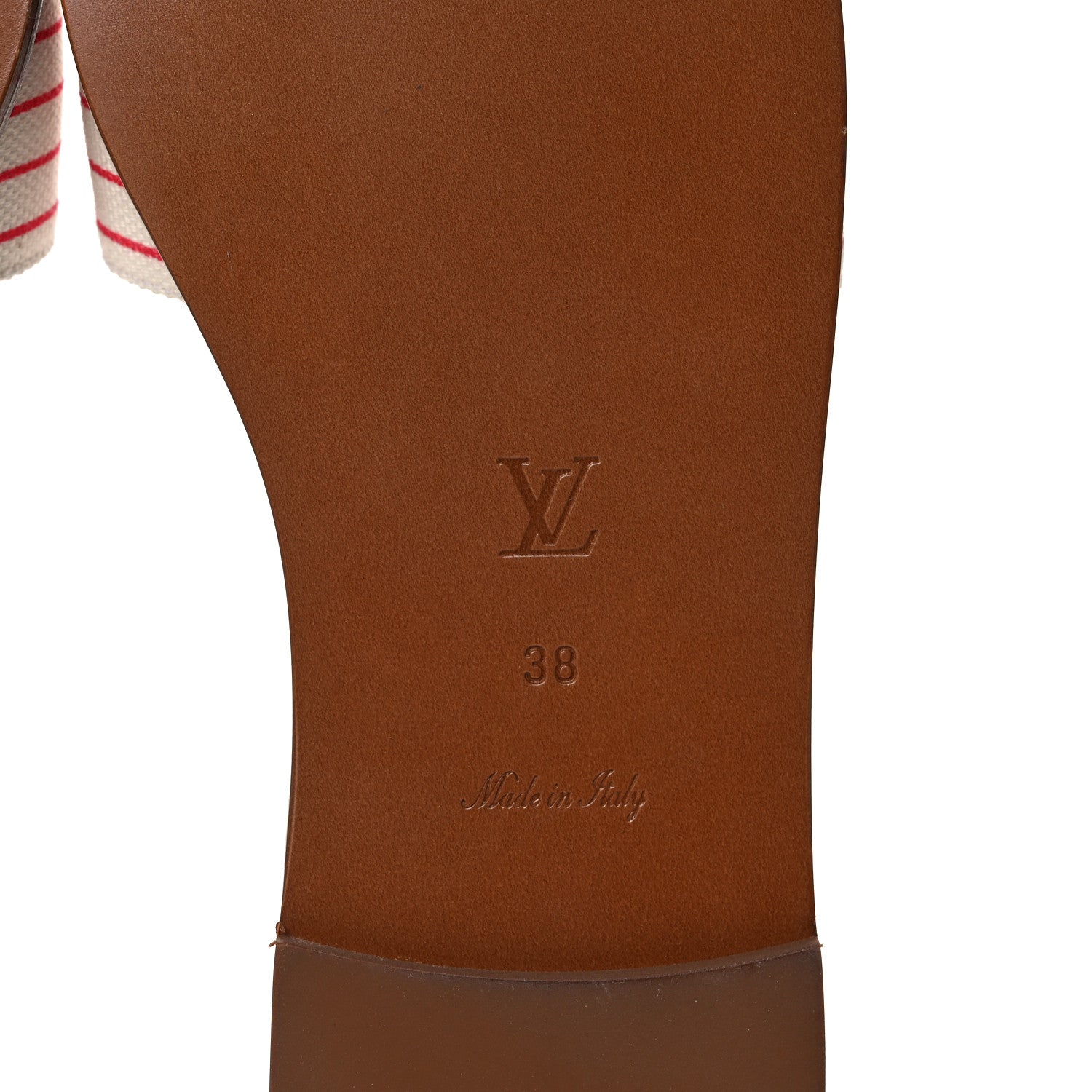 Louis Vuitton Canvas LV Escale Lock It Flat Mule 38 Blue 6 of 8