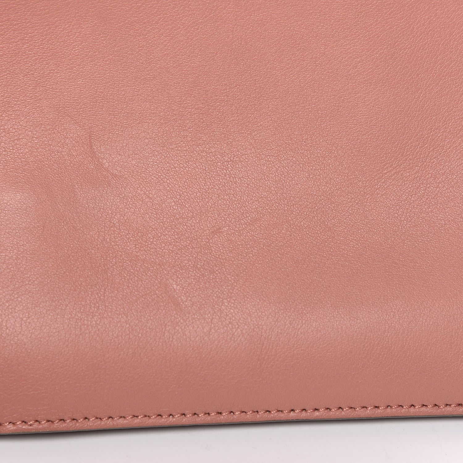 Chloe Calfskin Suede Medium Faye Shoulder Bag Nougat 12 of 12