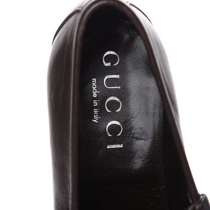 Gucci Calfskin Mens 1953 Horsebit Loafers 7 Marrone 8 of 10