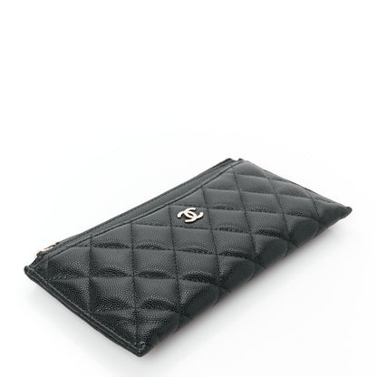 Chanel Caviar Quilted Classic Zip Pouch Black 4 of 8
