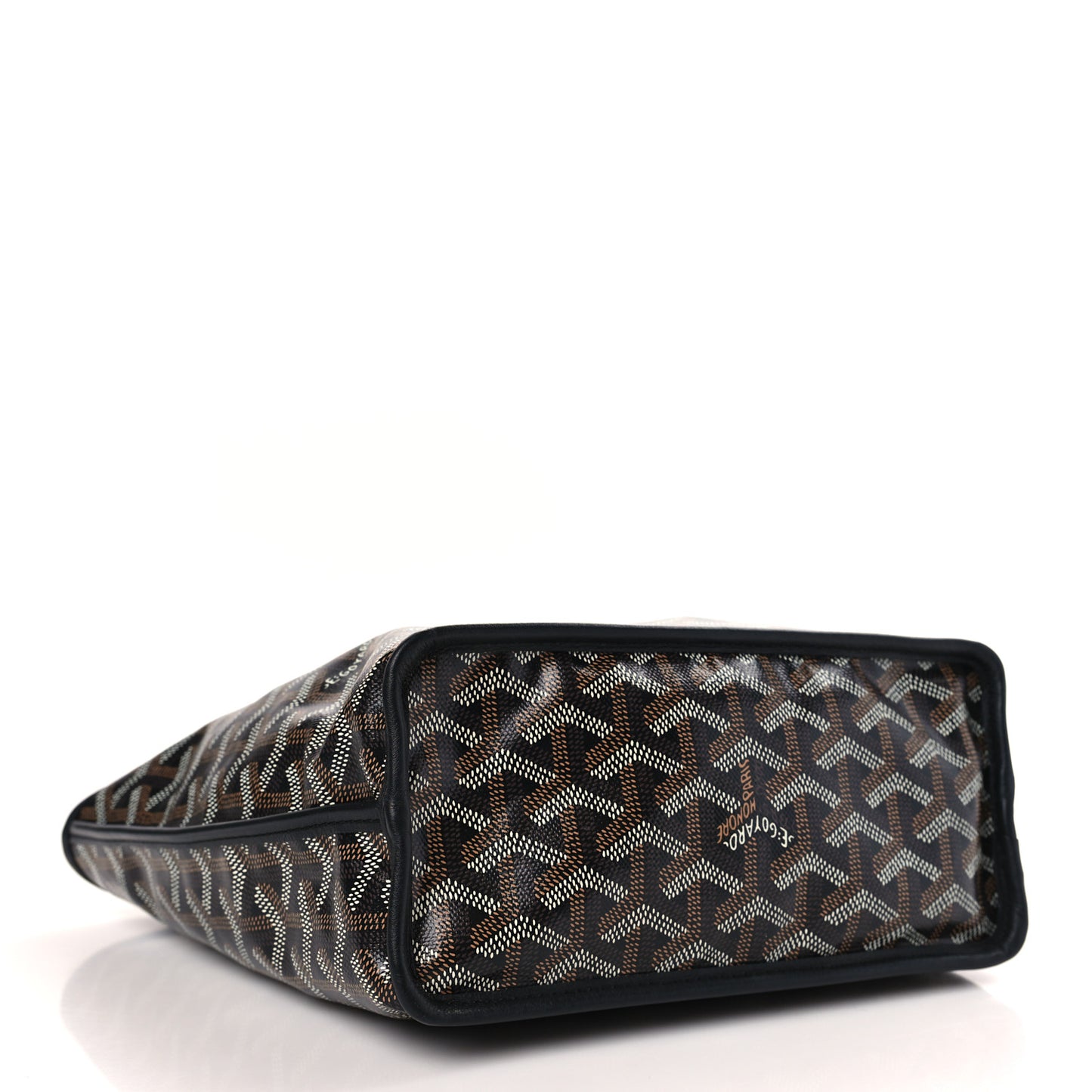 Goyardine Reversible Mini Anjou Black
