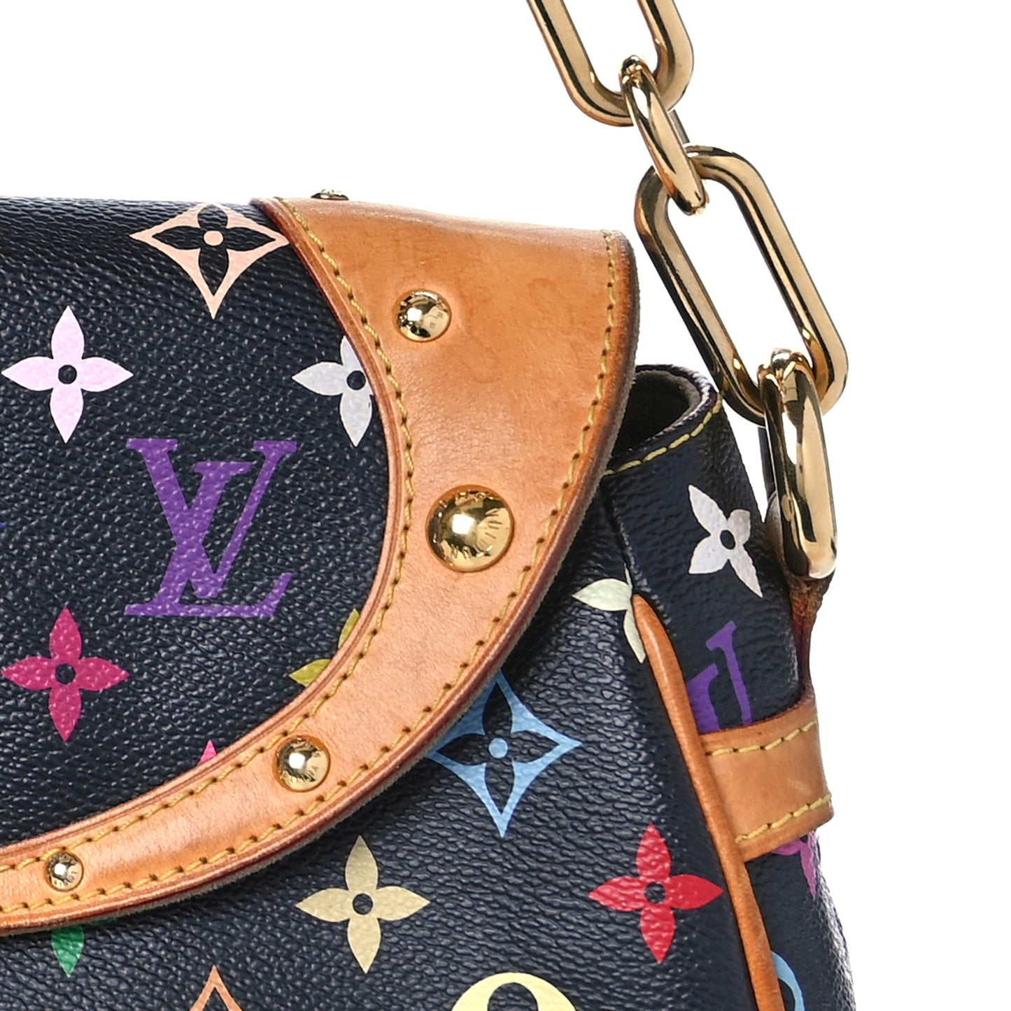 Monogram Multicolor Beverly MM Black