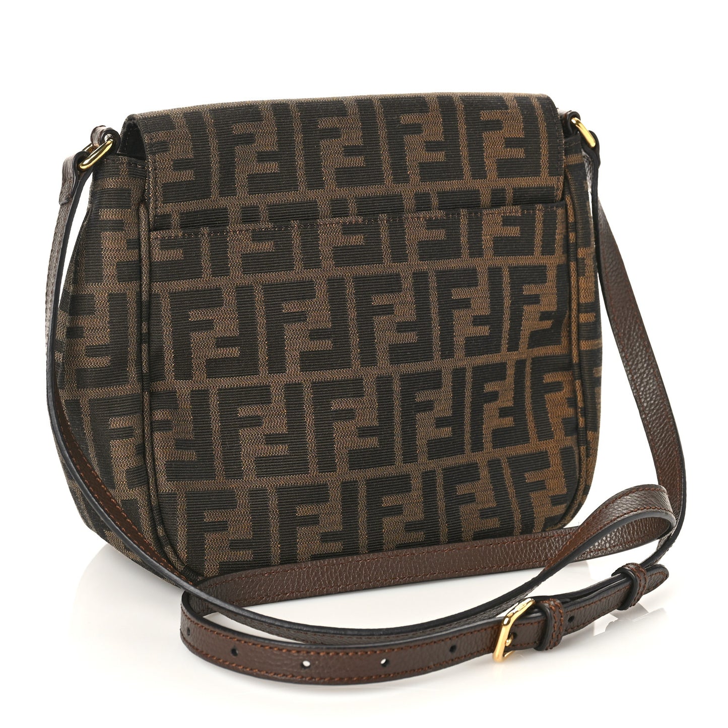 Zucca Vitello Artic Small Messenger Bag Tobacco Castagna
