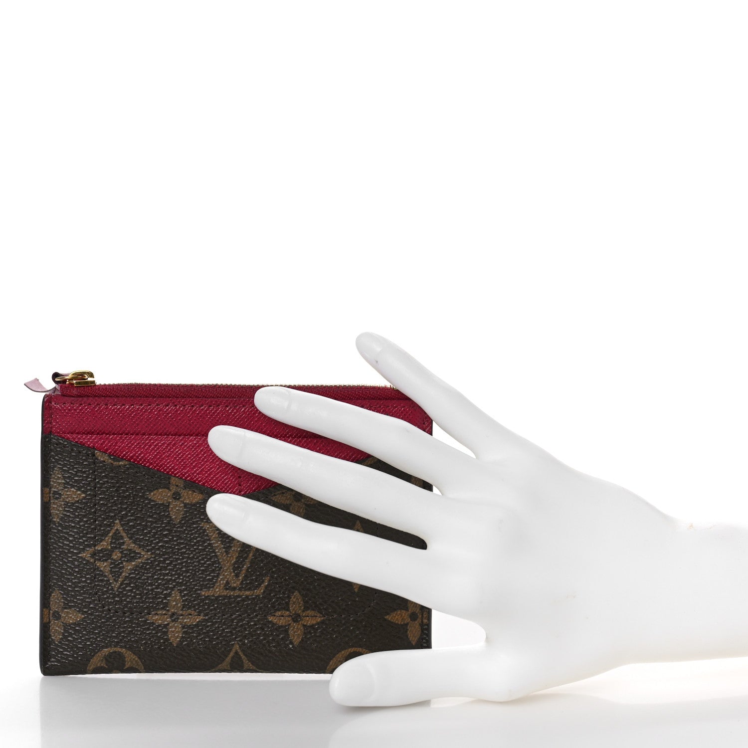 Louis Vuitton Monogram Zipped Card Holder 2 of 8