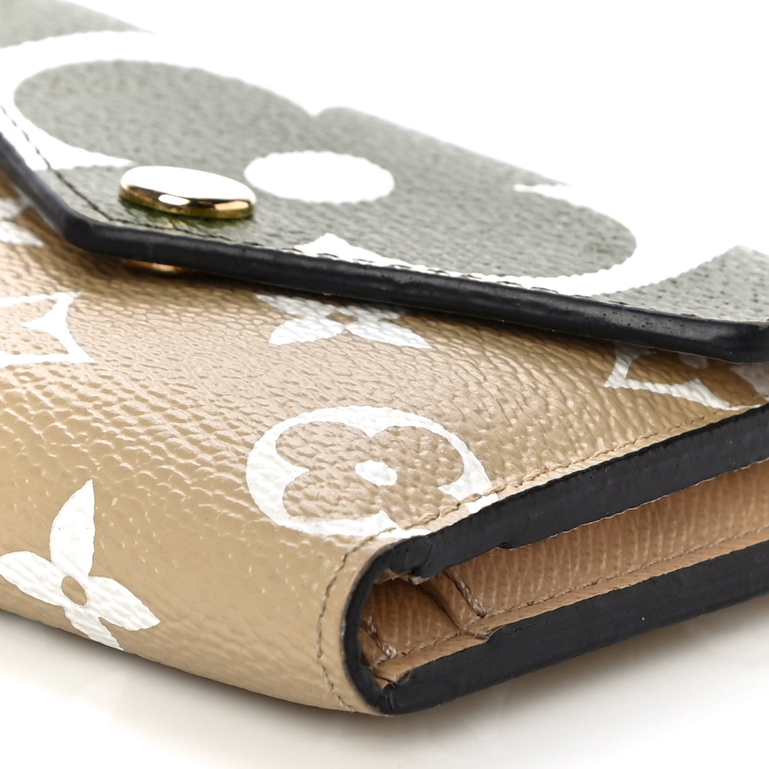 Louis Vuitton Monogram Giant Zoe Wallet Kaki 9 of 14