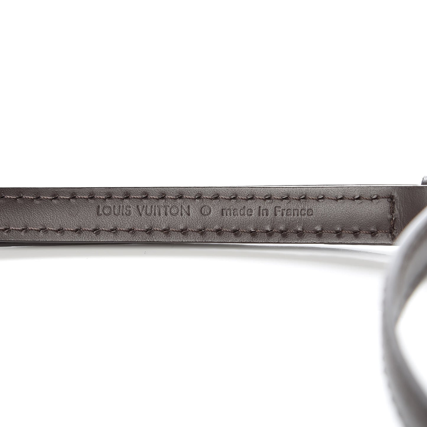 Calfskin 12mm Adjustable Shoulder Strap Brown