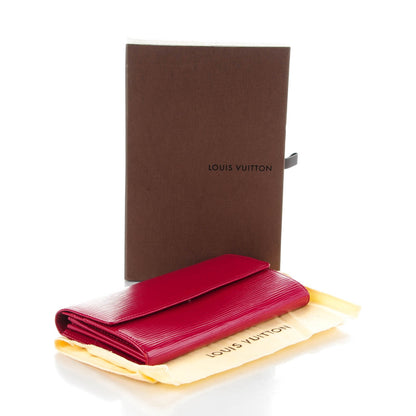 Louis Vuitton Epi Sarah Wallet Fuchsia 3 of 7
