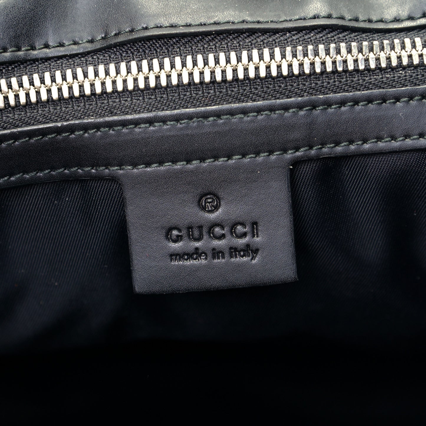 Soft GG Supreme Monogram Web Vertical Tote Black