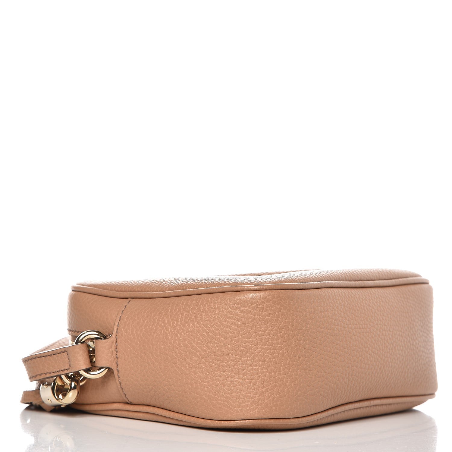 Gucci Pebbled Calfskin Small Soho Disco Bag Rose Beige 4 of 7