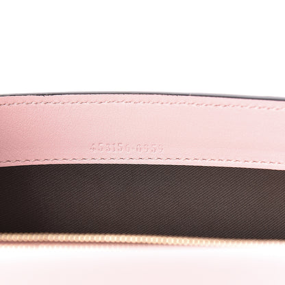 Gucci GG Supreme Monogram Calfskin Padlock Clutch Beige Perfect Pink 7 of 11
