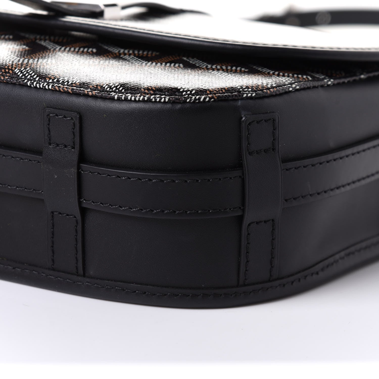 Goyard Goyardine Belvedere II PM Messenger Bag Black 9 of 9