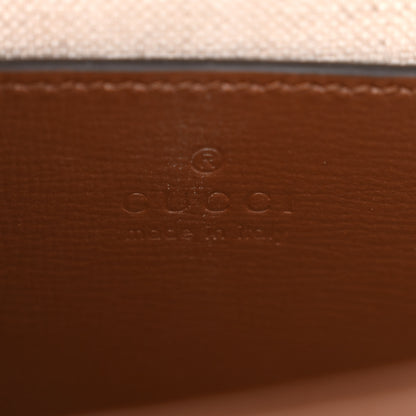 Gucci Azalea Calfskin Mini Horsebit 1955 Rounded Shoulder Bag Brown Sugar 6 of 9