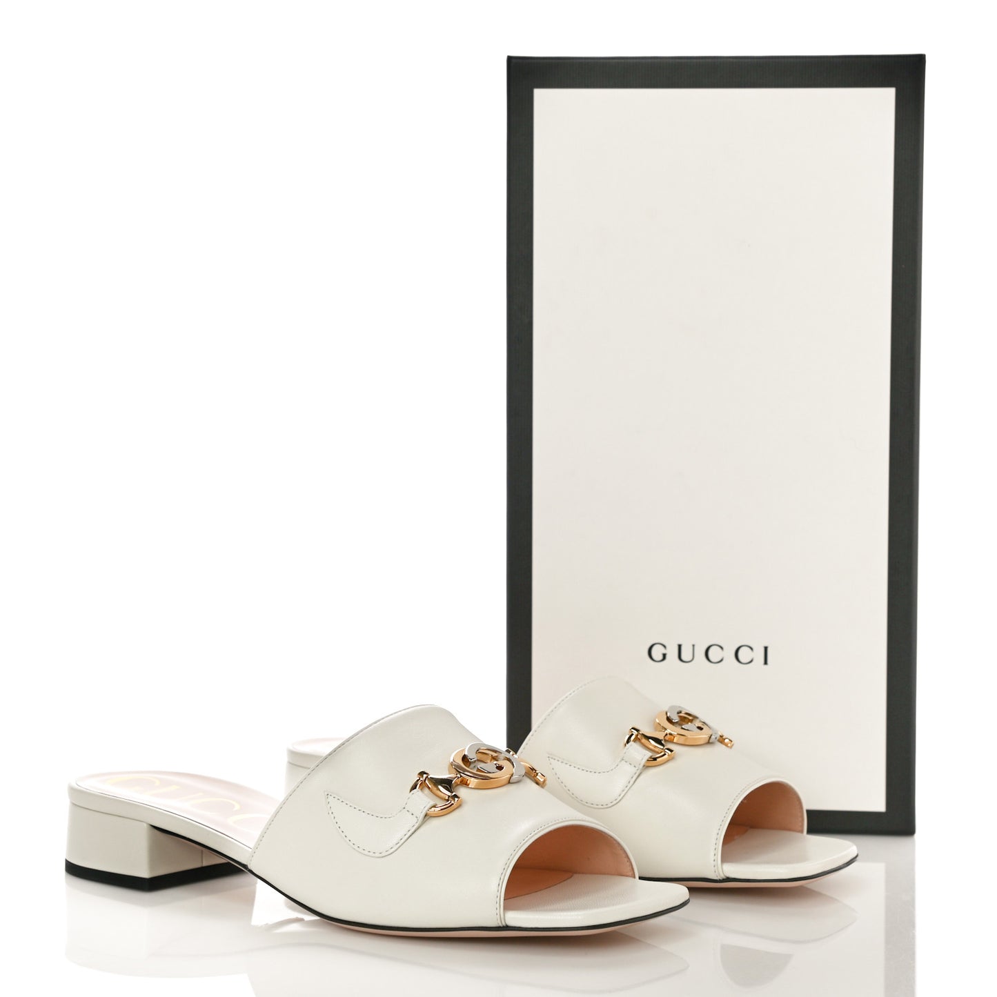 Malaga Kid Zumi Mid Heel Slide Sandals 39 Dusty White