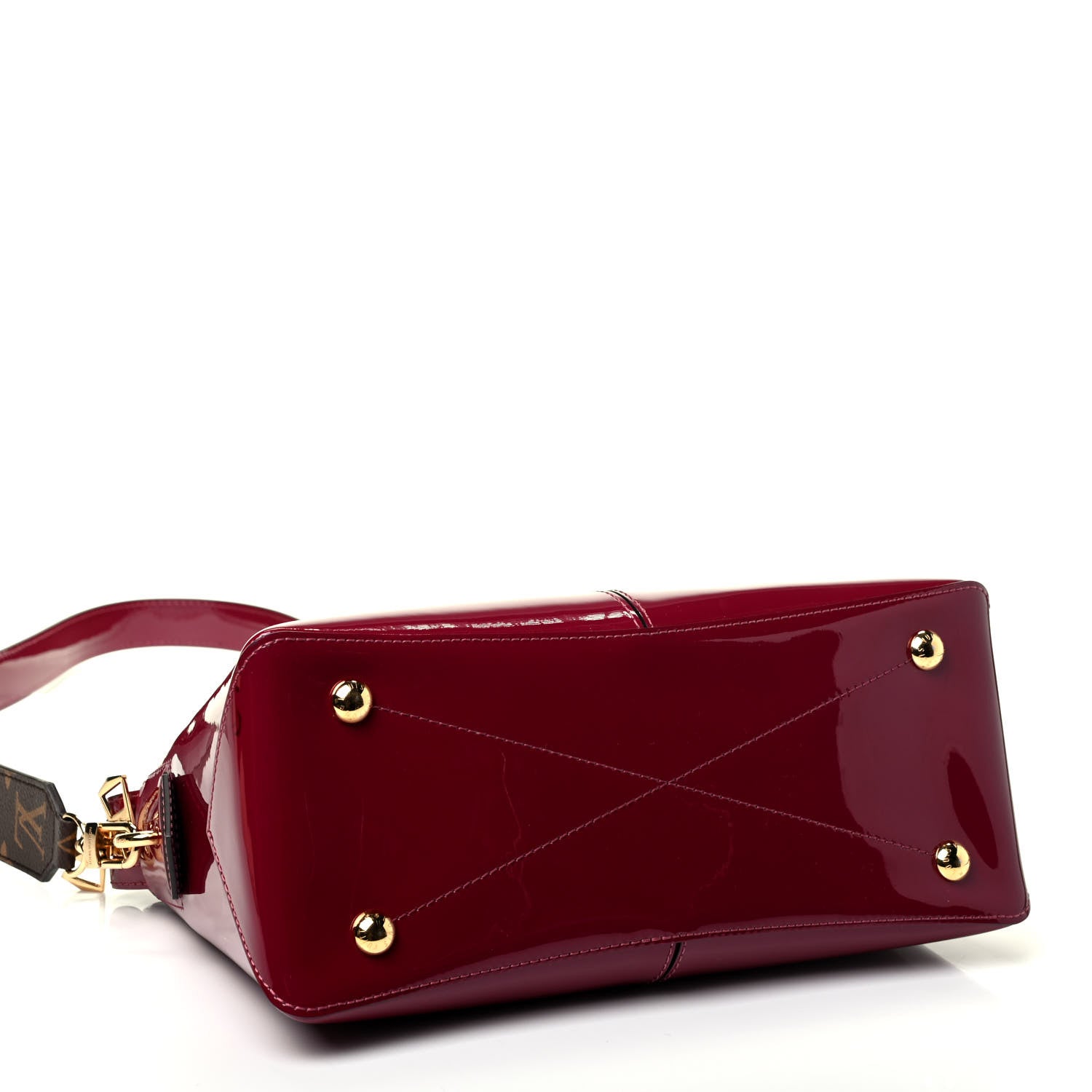 Louis Vuitton Patent Calfskin Miroir Tote Magenta 3 of 4