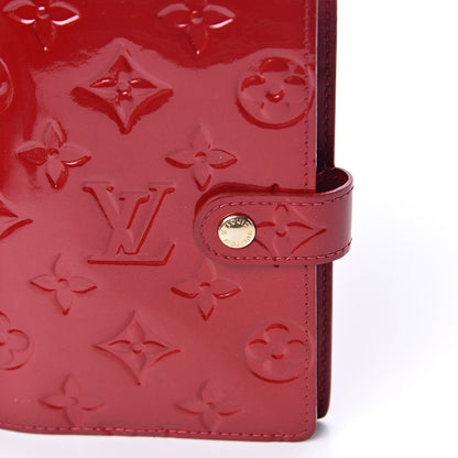 Louis Vuitton Vernis Small Ring Agenda Cover Pomme D'Amour 8 of 9