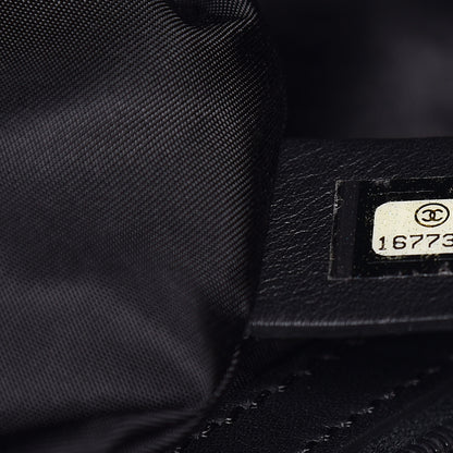Chanel Wool Calfskin Sport North South Tote Black 7 of 9