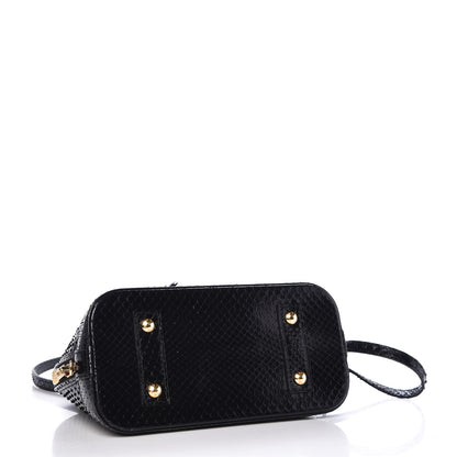 Louis Vuitton Python Alma BB Black 4 of 7