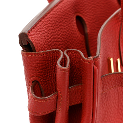 Hermes Togo Birkin 30 Vermillion 13 of 19