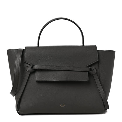 Celine Grained Calfskin Mini Belt Bag Grey 1 of 15