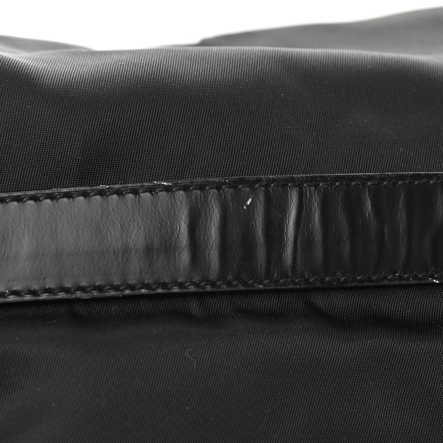 Tessuto Nylon Vela Messenger Bag Black
