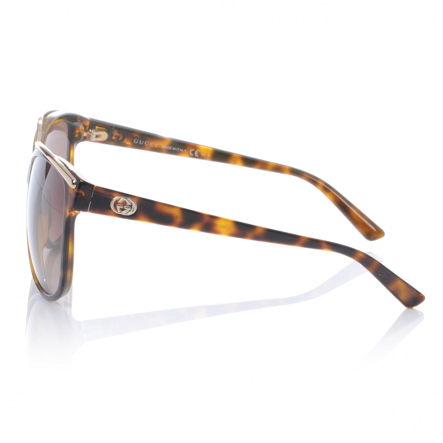 Gucci Tortoise Shell Sunglasses 3155 S 4 of 4