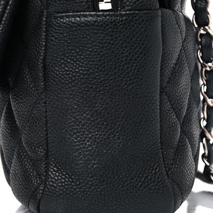Chanel Caviar Quilted Jumbo Easy Flap Black 27 of 33