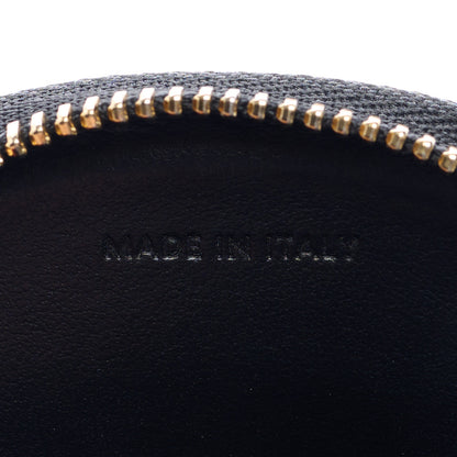 Celine Smooth Calfskin Triomphe Oval Wallet Black 6 of 6