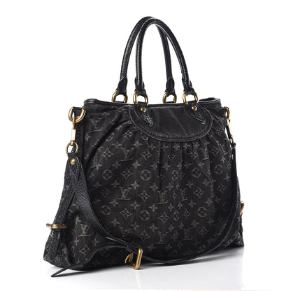Louis Vuitton Denim Neo Cabby GM Black 4 of 14