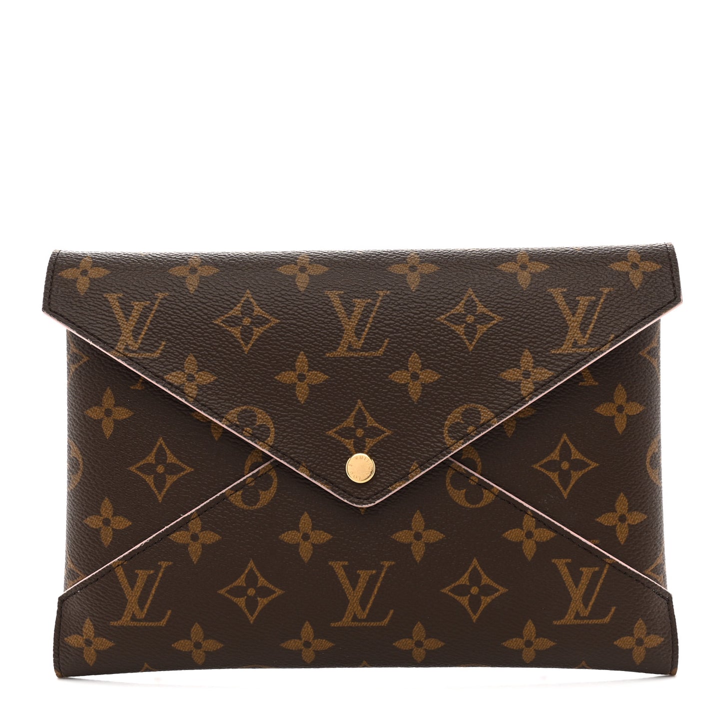 Monogram Large Kirigami Pochette Insert Rose Ballerine