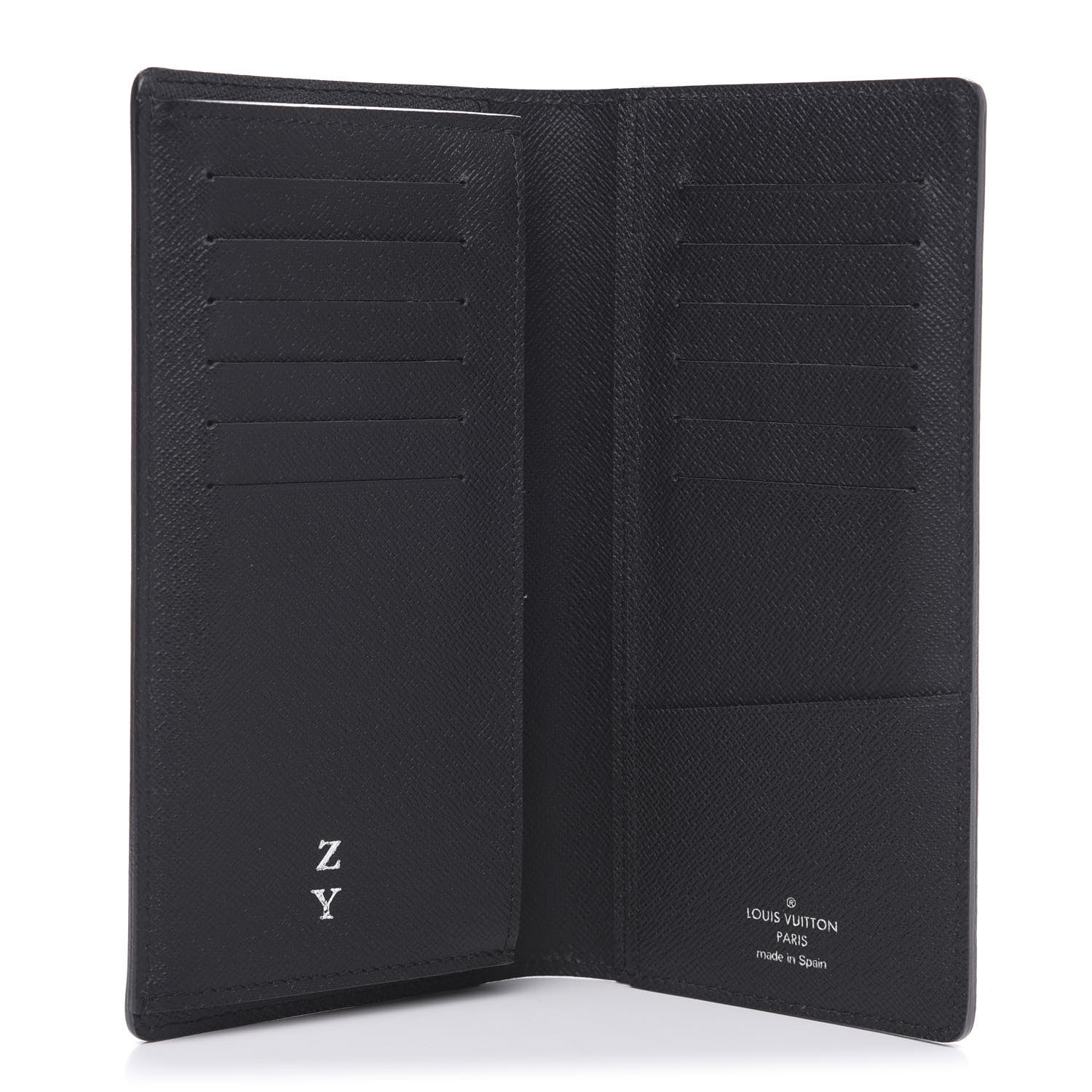 Louis Vuitton Epi Brazza Wallet Black 5 of 10