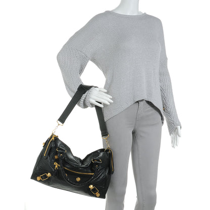 Balenciaga Agneau Giant 21 Gold Hardware City Black 2 of 7