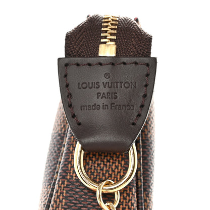 Louis Vuitton Damier Ebene Mini Pochette Accessories 6 of 10