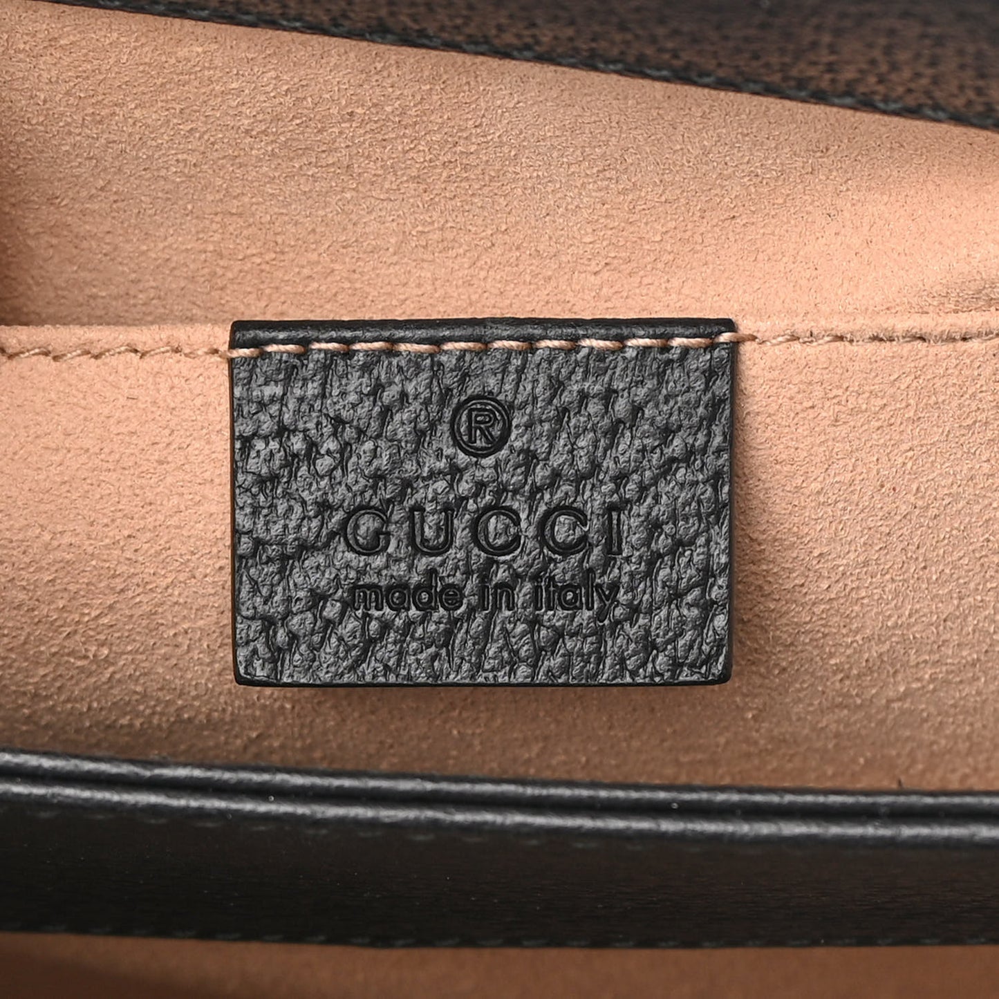 Calfskin GG Web Small Ophidia Chain Shoulder Bag Black