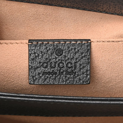 Gucci Calfskin GG Web Small Ophidia Chain Shoulder Bag Black 6 of 15