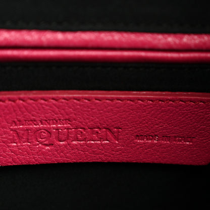 Alexander McQueen Calfskin Pony Hair De Manta Clutch Pink 6 of 11