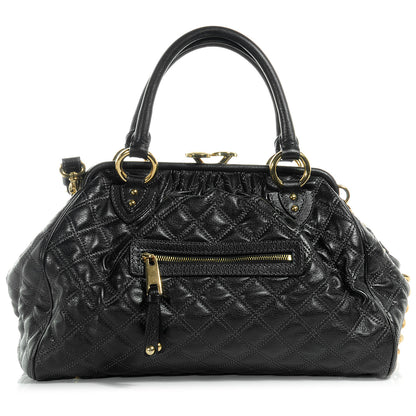Marc Jacobs Quilted Leather Stam Bag Black 1 of 6