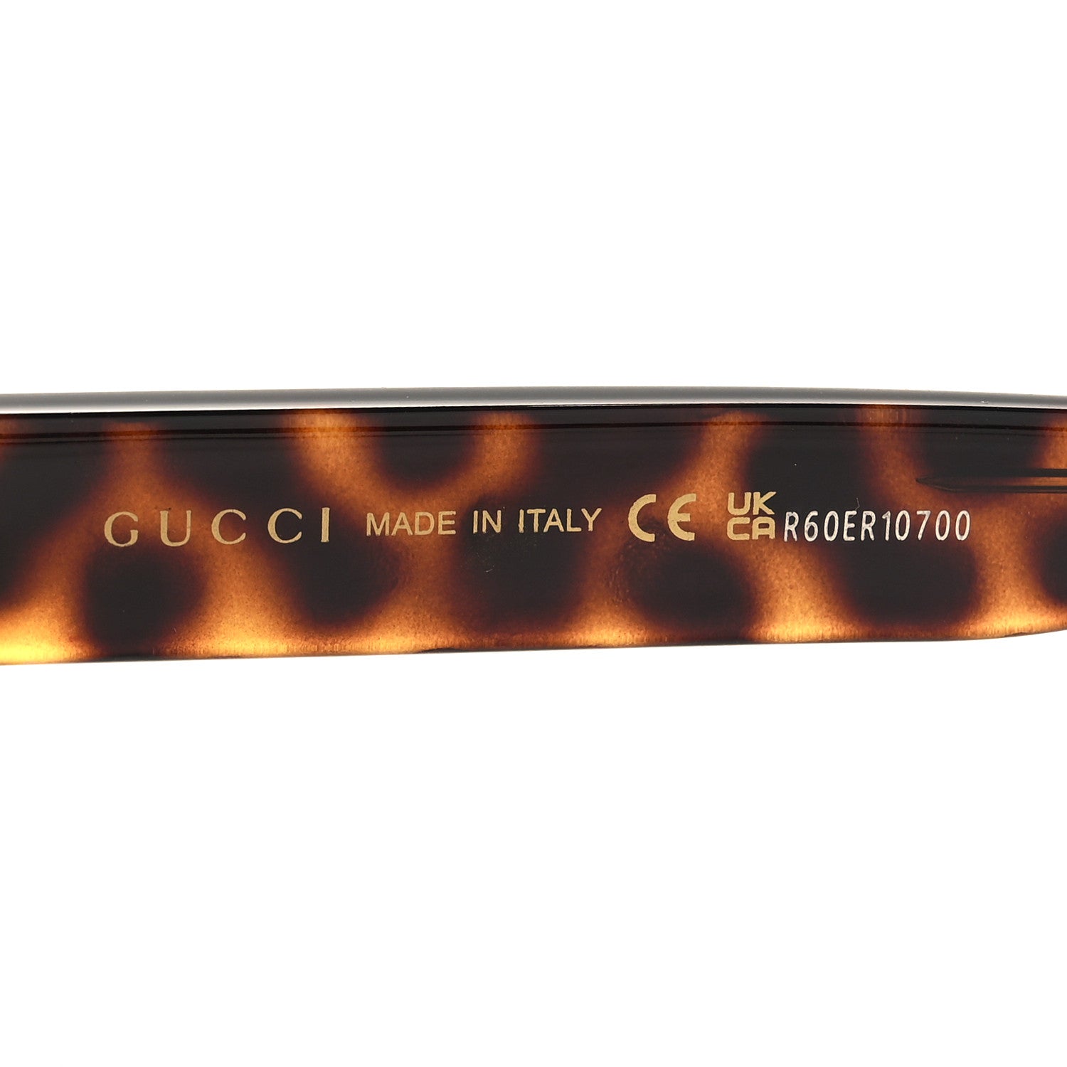 Gucci Acetate Square Frame Sunglasses GG1714S Tortoise 5 of 8