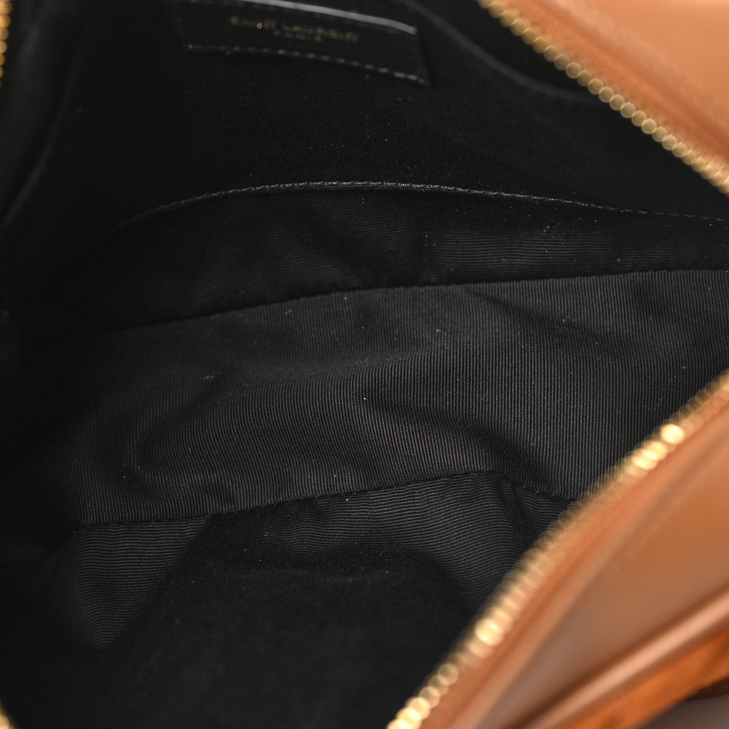 Saint Laurent Suede Matelasse Monogram Lou Camera Bag Cinnamon 5 of 10