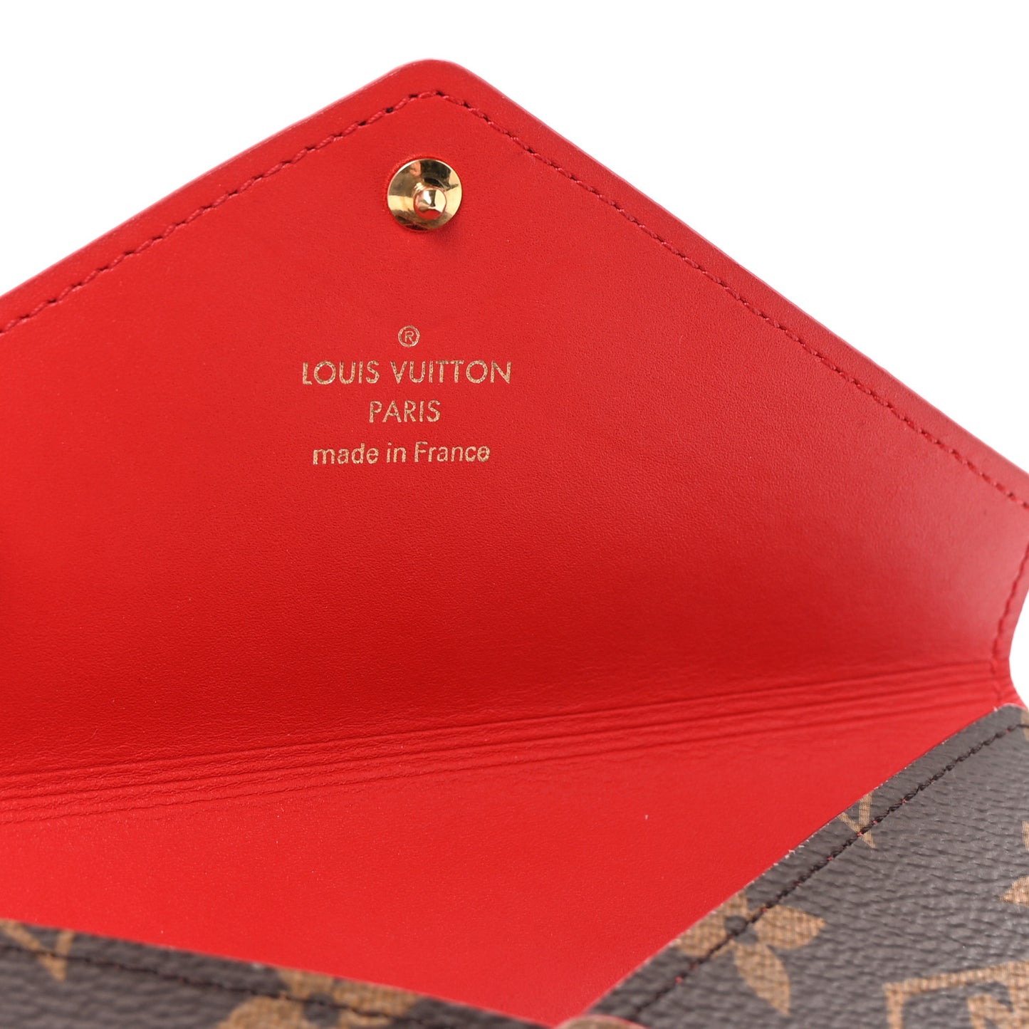 Monogram Medium Kirigami Pochette Insert Coquelicot